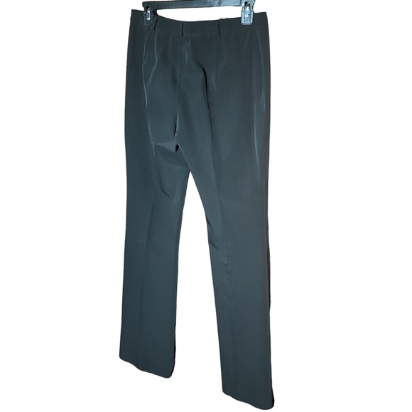 BURBERRY BLACK POLY ELASTANE BLEND STRETCH PANTS IN VERY GOOD CONDITION (6) - Picture 7 of 13